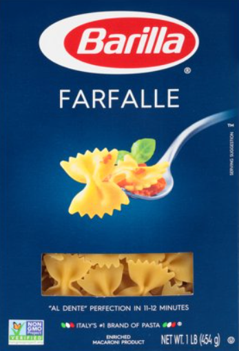 바릴라 Barilla Non-GMO 파팔레 454g 2개 (908g)