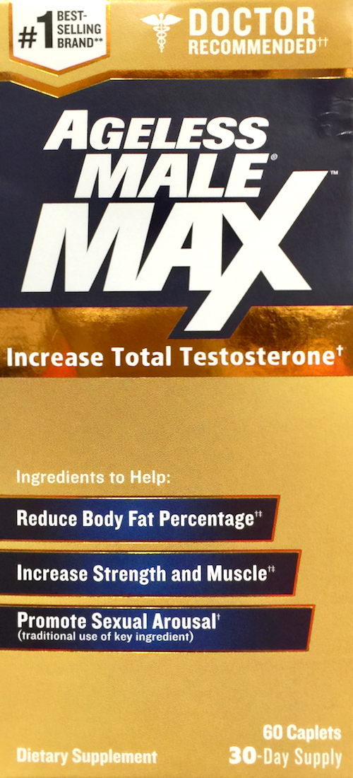 에이지리스매일 맥스 테스토스테론 부스터 60정