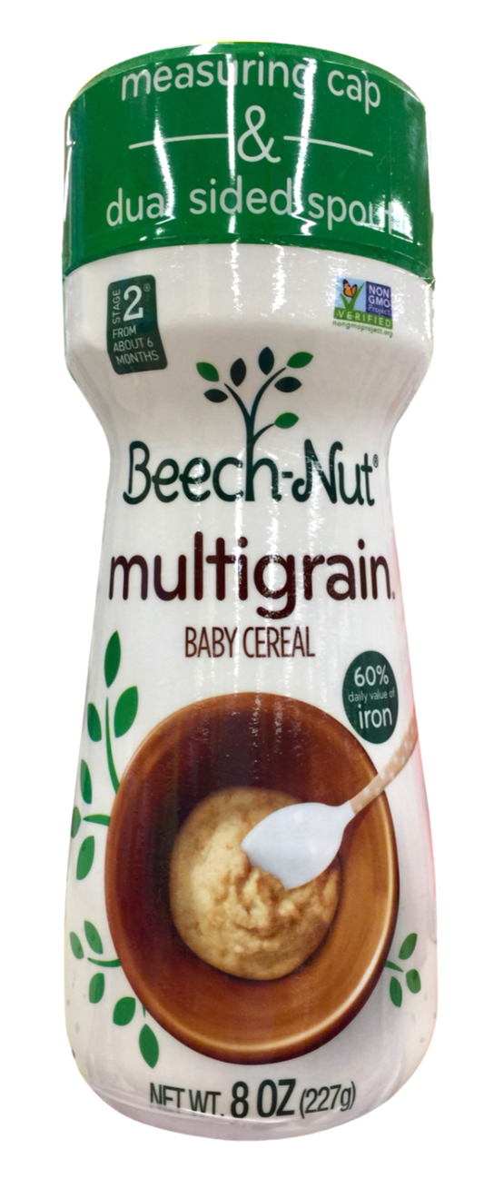 비치너트 Beech Nut 유기농/Non-GMO 멀티그레인 (잡곡) 베이비 시리얼 227g