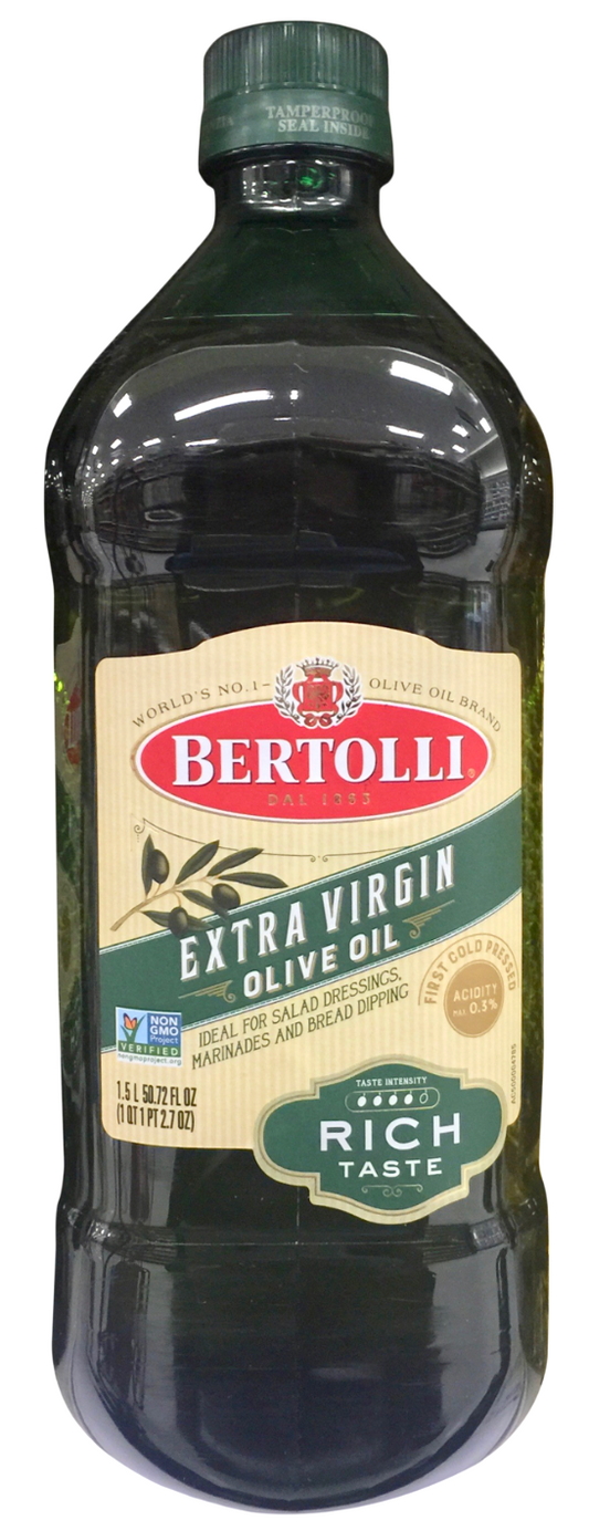베르톨리 Bertolli Non-GMO 엑스트라 버진 올리브 오일 1.5L