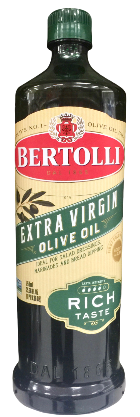베르톨리 Bertolli Non-GMO 엑스트라 버진 올리브 오일 750ml