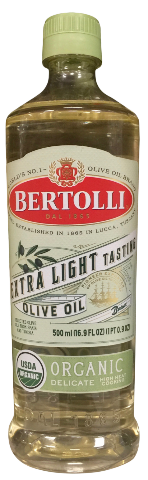 베르톨리 Bertolli 유기농/Non-GMO 엑스트라 라이트 올리브 오일 500ml