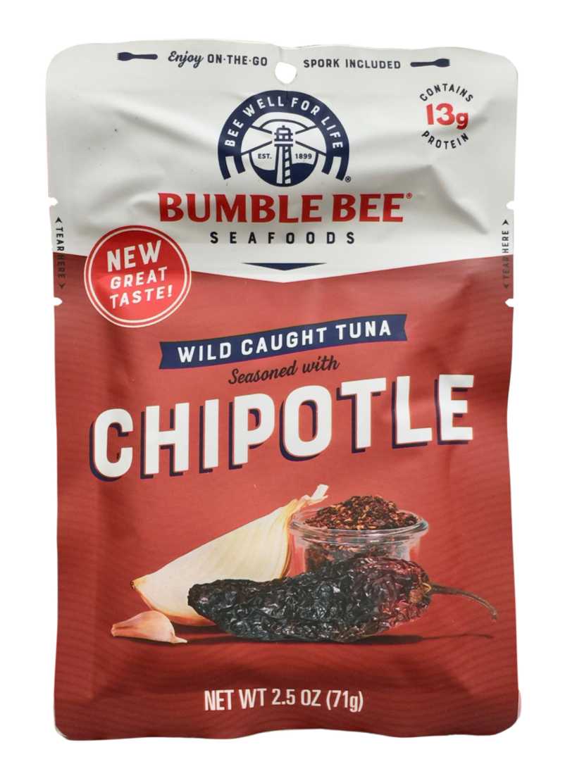 범블비 Bumble Bee 치폴레 참치 파우치 71g 6ct (426g) 🌶