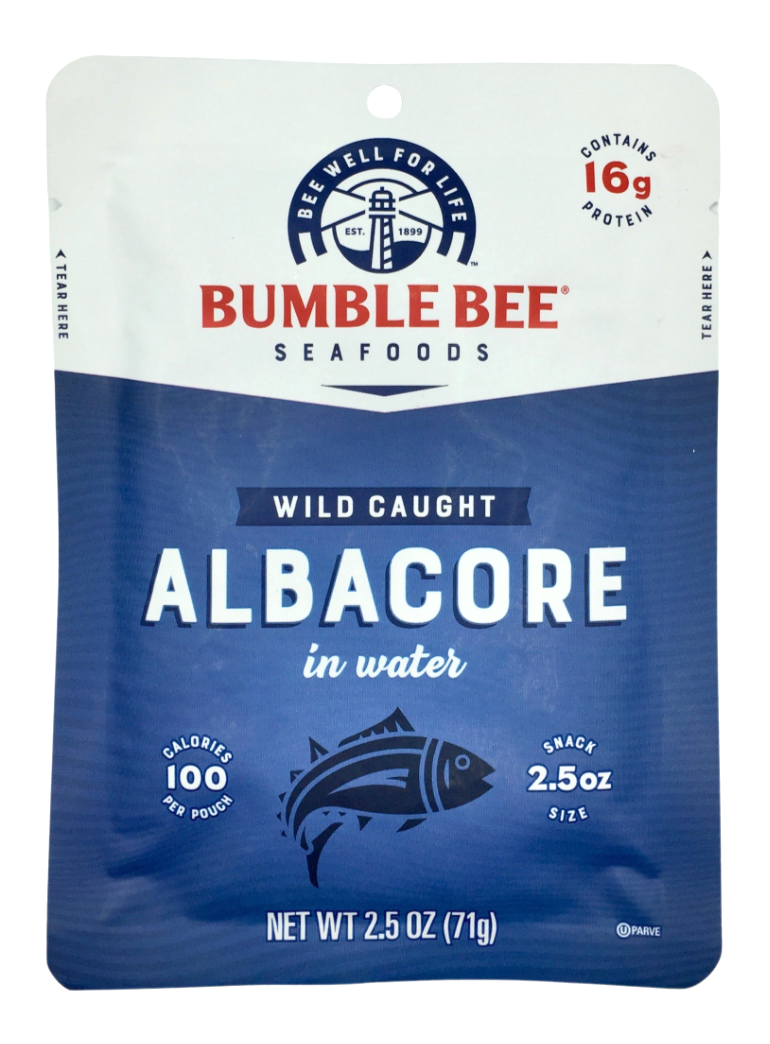 범블비 Bumble Bee Non-GMO 알바코어 참치 파우치 71g 6ct (426g)