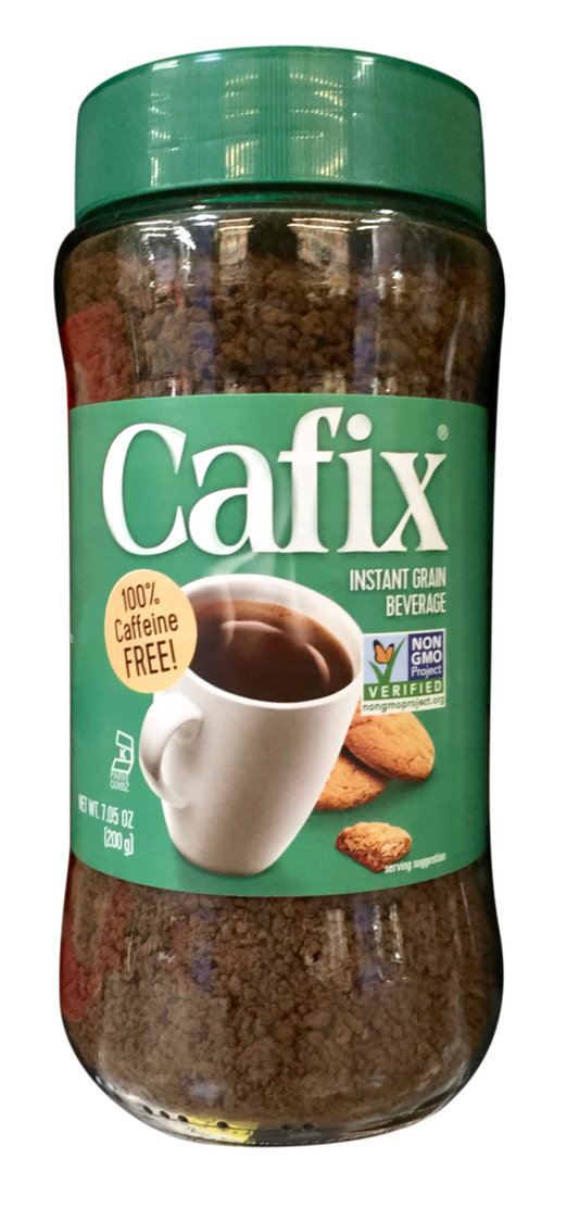 카픽스 Cafix Non-GMO 카페인-프리 허브 커피 크리스탈 200g *커피 대안품*