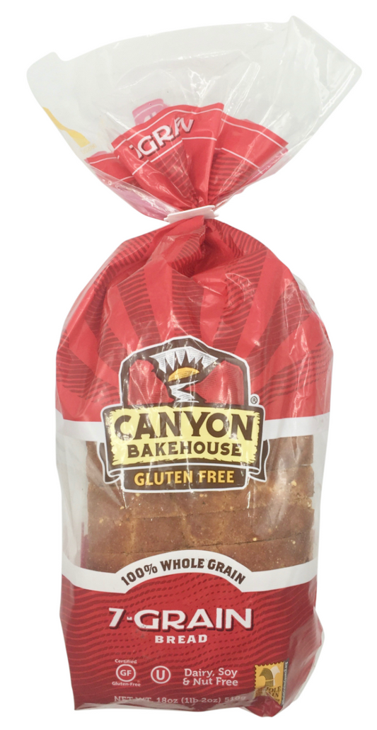 캐년베이크하우스 Canyon Bakehouse Non-GMO 글루텐-프리 7곡 식빵 510g