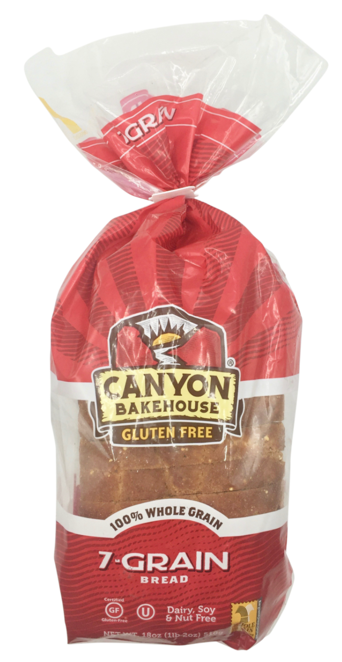 캐년베이크하우스 Canyon Bakehouse Non-GMO 글루텐-프리 7곡 식빵 510g
