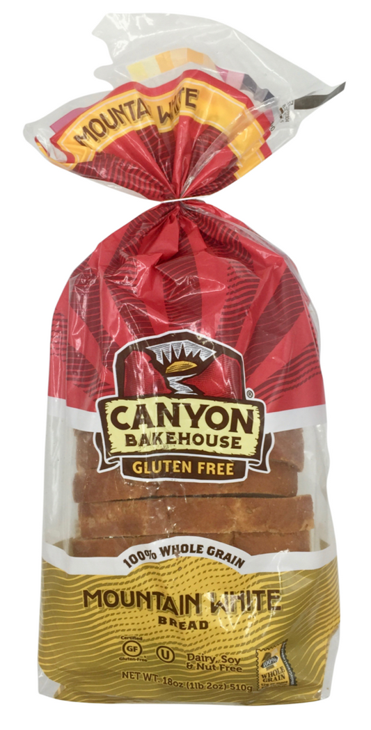 캐년베이크하우스 Canyon Bakehouse Non-GMO 글루텐-프리 마운틴 화이트 식빵 510g