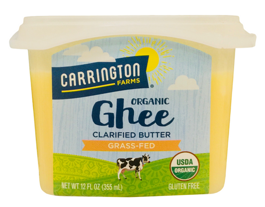 캐링턴팜 Carrington Farm 유기농/Non-GMO BPA-프리 그레스페드 기 (정제 버터) 355ml