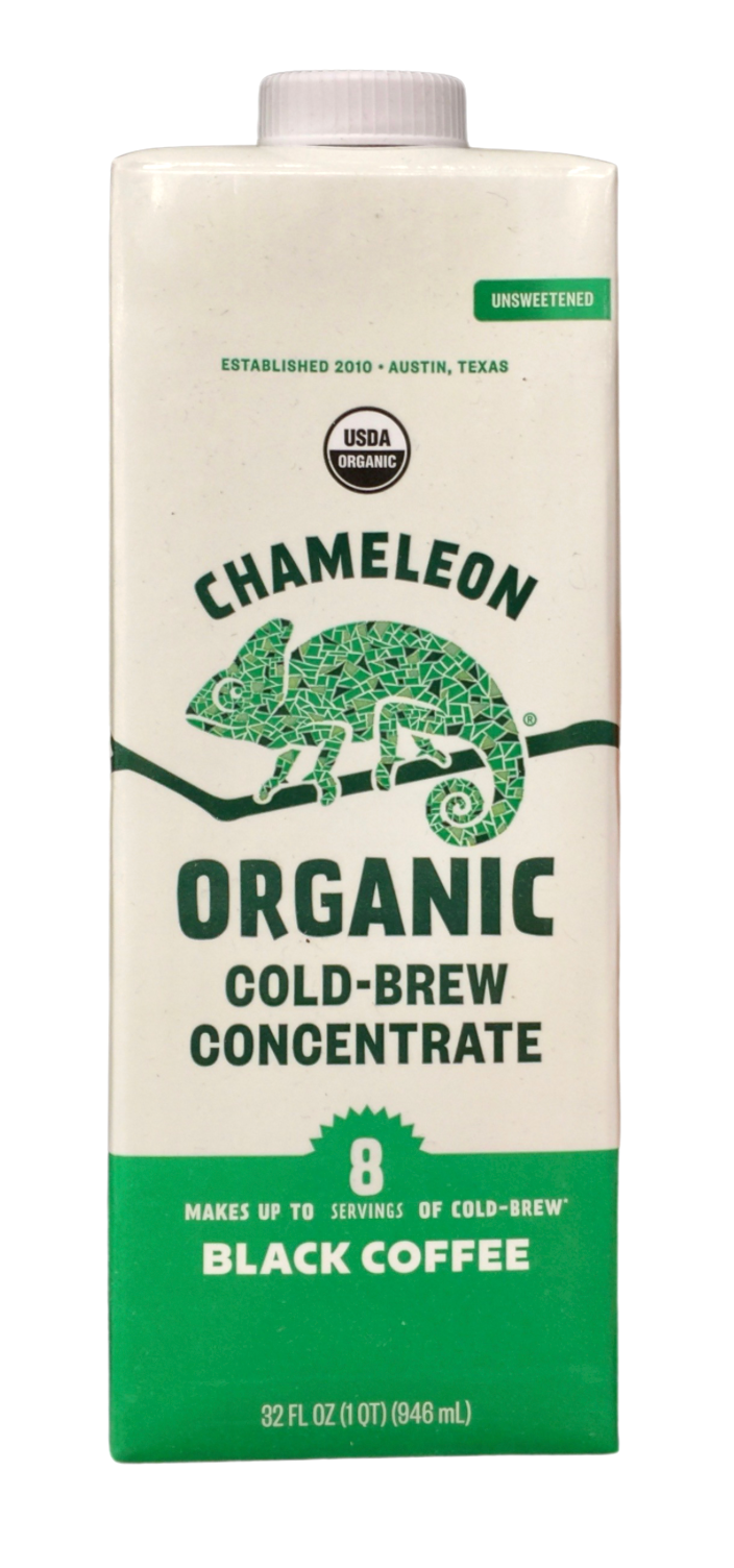 카멜레온 Chameleon 유기농 콜드브루 블랙 농축 커피 948ml