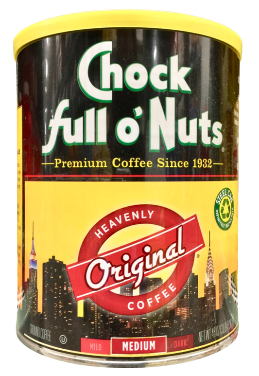 촉풀오너츠 Chock full o' Nuts 오리지널 분쇄 커피 1.36kg