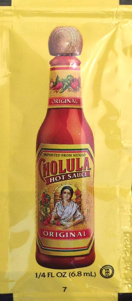 촐룰라 Cholula 슈가/글루텐-프리 0칼로리 오리지널 핫소스 싱글 6.8ml 200pc (1.36L) 🌶