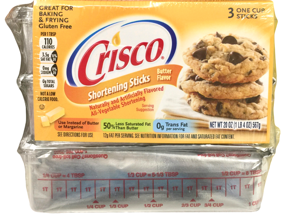 크리스코 Crisco 버터맛 식물성 쇼트닝 스틱 567g