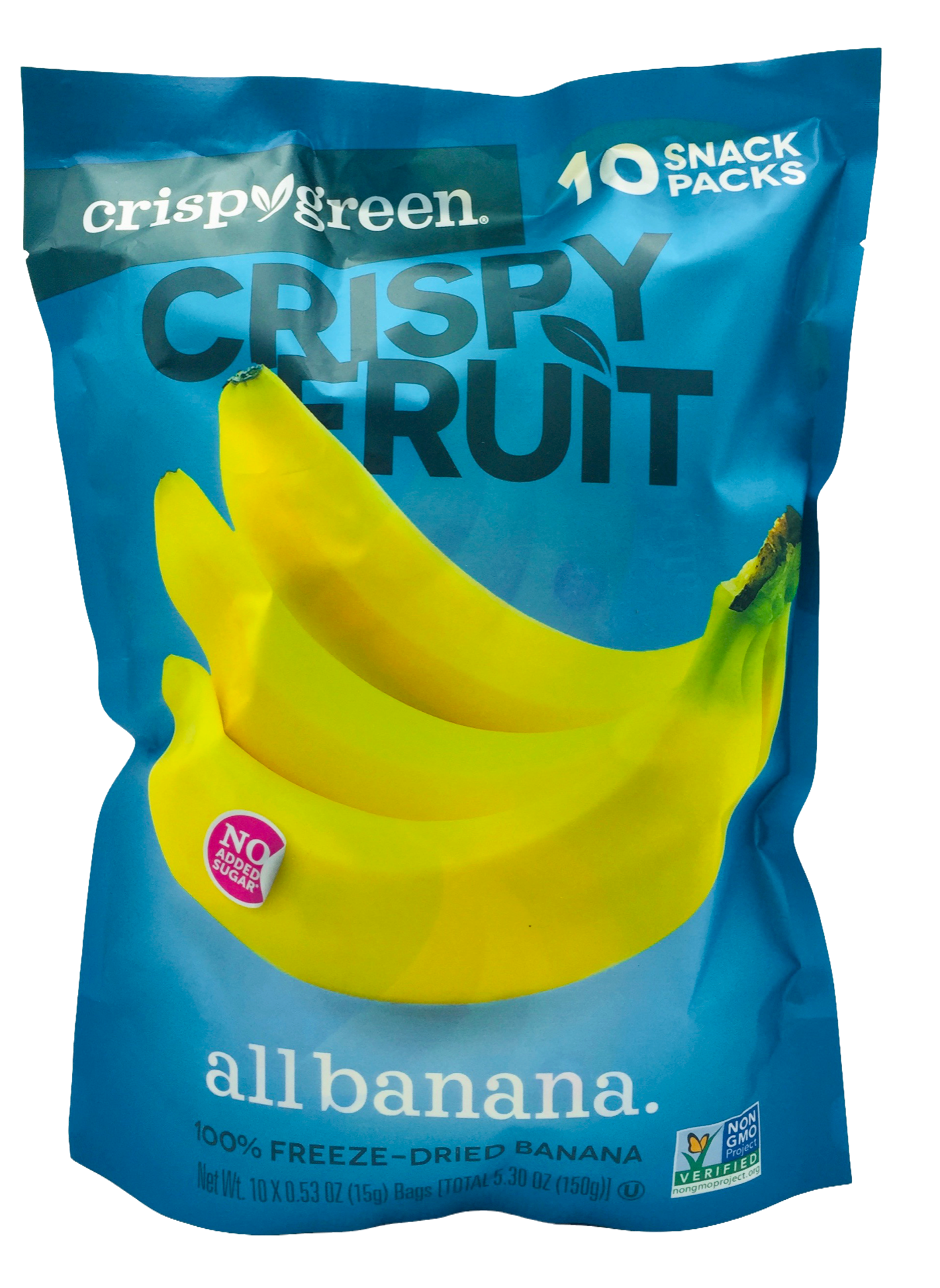 크리스피그린 Crispy Green Non-GMO 무설탕 동결건조 바나나 12팩 (288g)