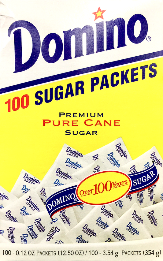 도미노 Domino Non-GMO 설탕 싱글 3.5g 100ct (350g)