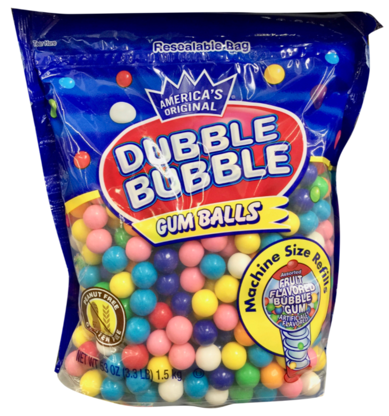 더블버블 Dubble Bubble 풍선껌 볼 680pc (1.5kg)