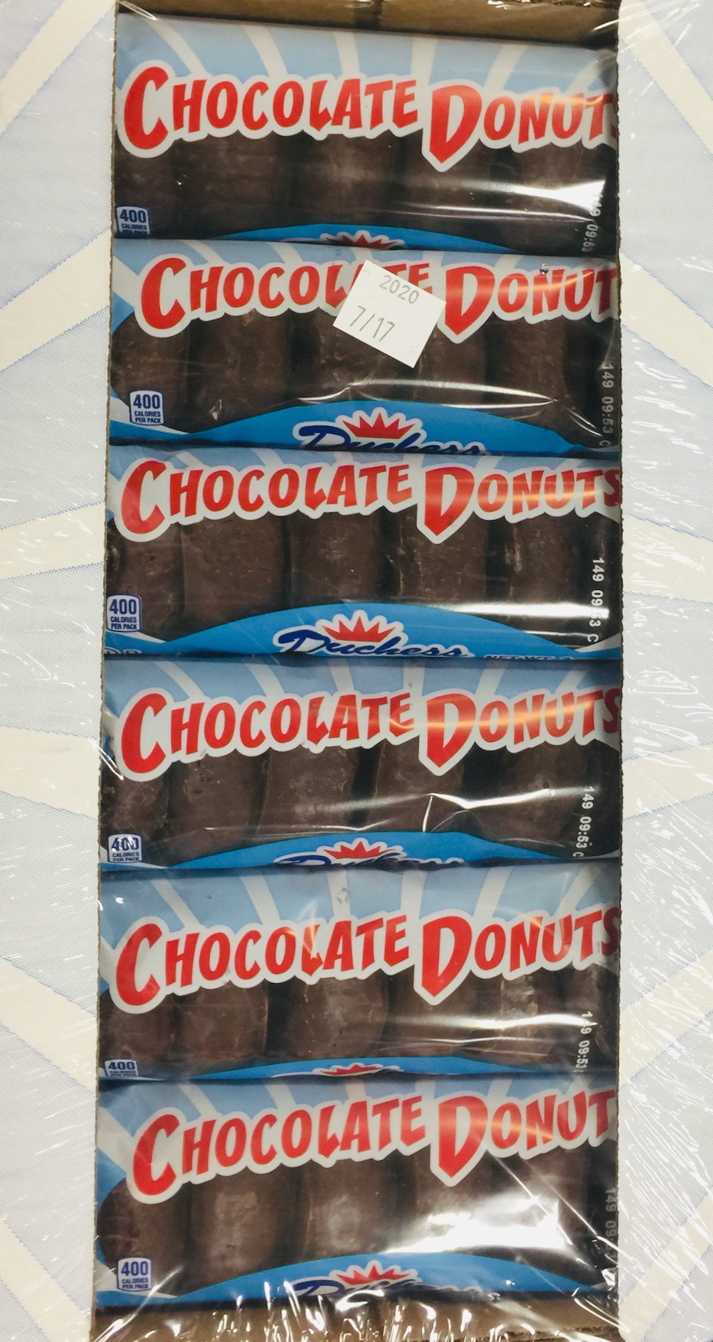 더치스 Duchess 초콜렛 도넛 6pc 12팩 (1.02kg)