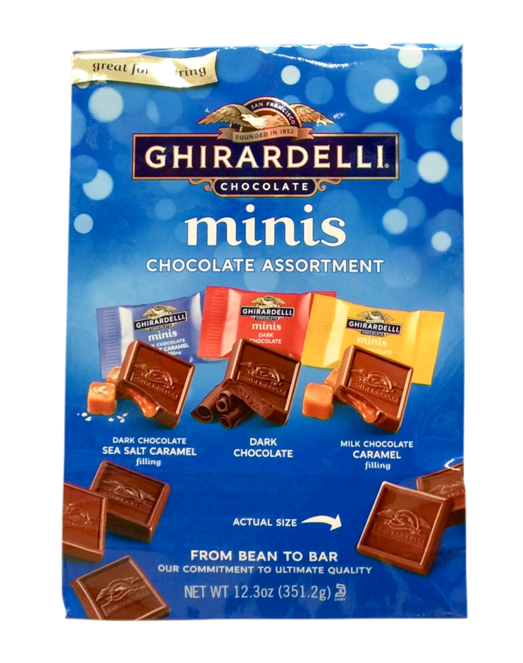 기라델리 Ghirardelli 미니 초콜렛 3가지맛 351g