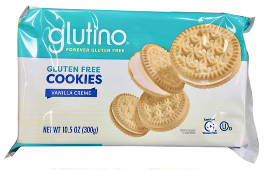 글루티노 Glutino 글루텐-프리 바닐라 샌드위치 쿠키 300g