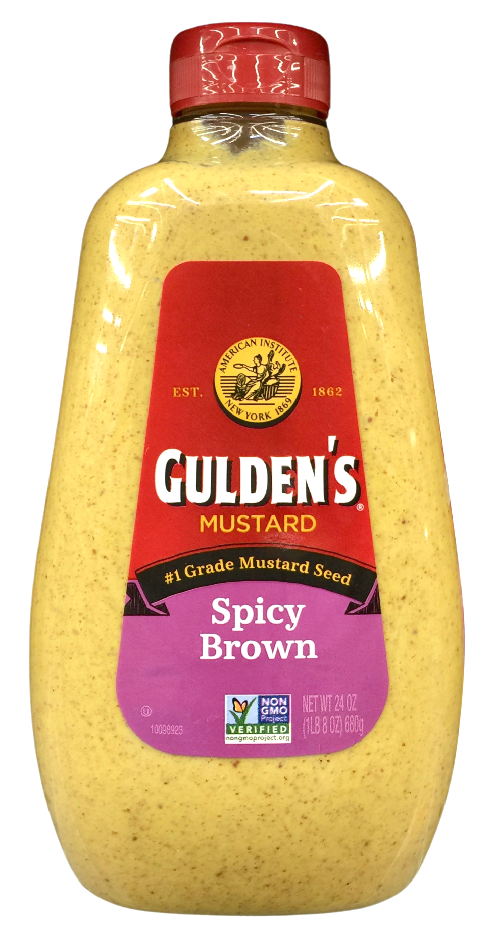 걸덴스 Gulden's Non-GMO 스파이시 브라운 머스타드 ft. 유기농 식초 680g