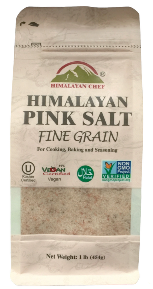 히말라얀쉐프 Himalayan Chef Non-GMO 히말라얀 핑크 소금 454g