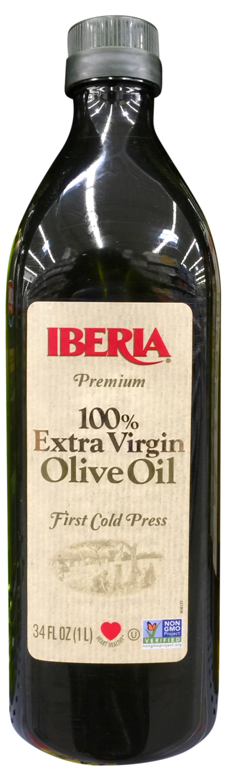 이베리아 Iberia GMO-프리 엑스트라 버진 올리브 오일 1L