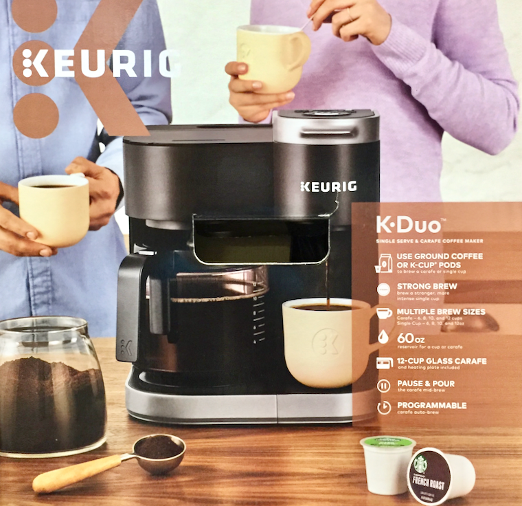 큐리그 Keurig K-듀오 커피 머신 + K-컵 12pc