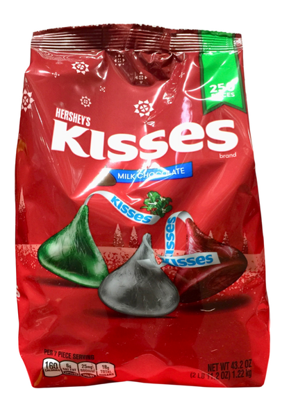 허쉬 키세스 홀리데이 밀크초콜렛 330pc (1.52kg)