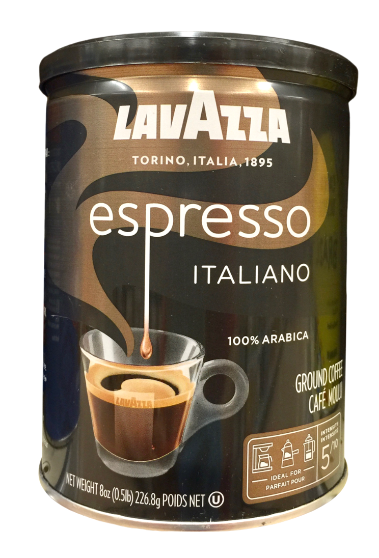 라바짜 Lavazza GMO-프리 에스프레소 이탈리안 로스트 분쇄 커피 226g