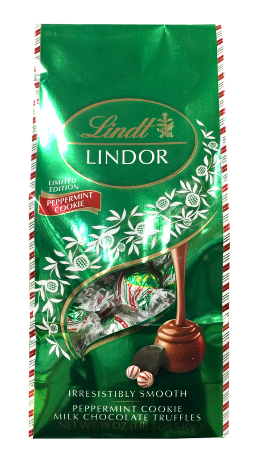 린트 Lindt 린도어 페퍼민트 쿠키 밀크초콜렛 240g