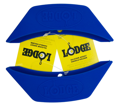 롯지 Lodge 230°C 내열 실리콘 어시스트 핸들 홀더 5.5" Blue 2pc