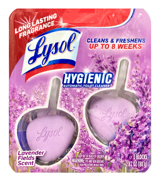 라이졸 Lysol 자동 변기클리너 Lavender 2pc