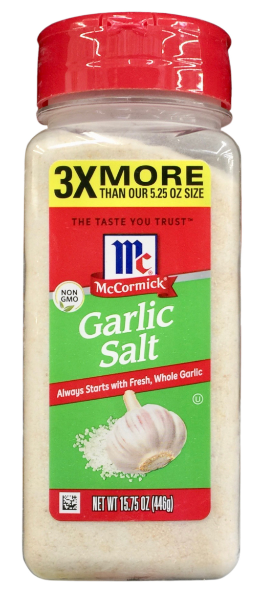 맥코믹 McCormick Non-GMO 마늘 소금 446g