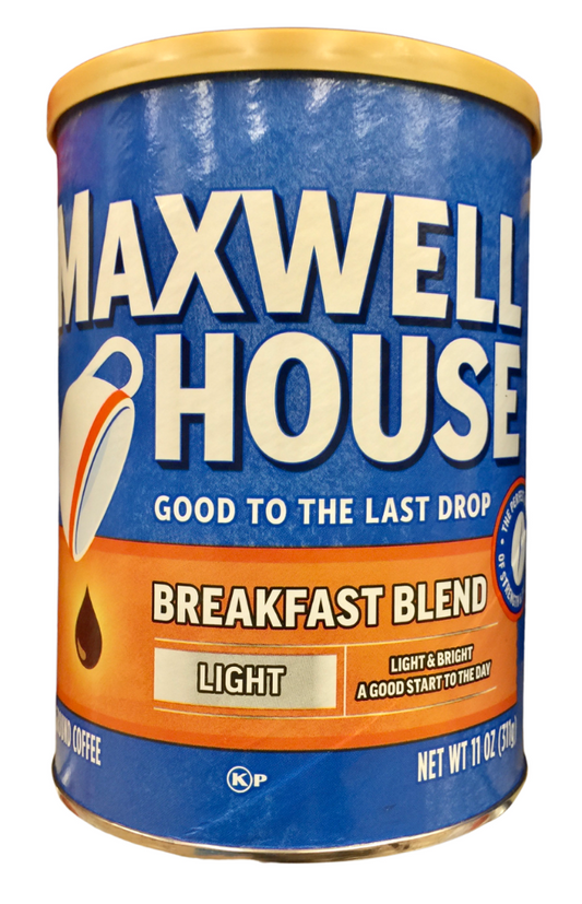 맥스웰 Maxwell 브렉퍼스트 블렌드 라이트 로스트 분쇄 커피 311g