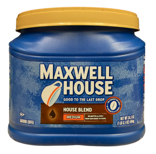 맥스웰 Maxwell 100% 콜럼비안 분쇄 커피 694g