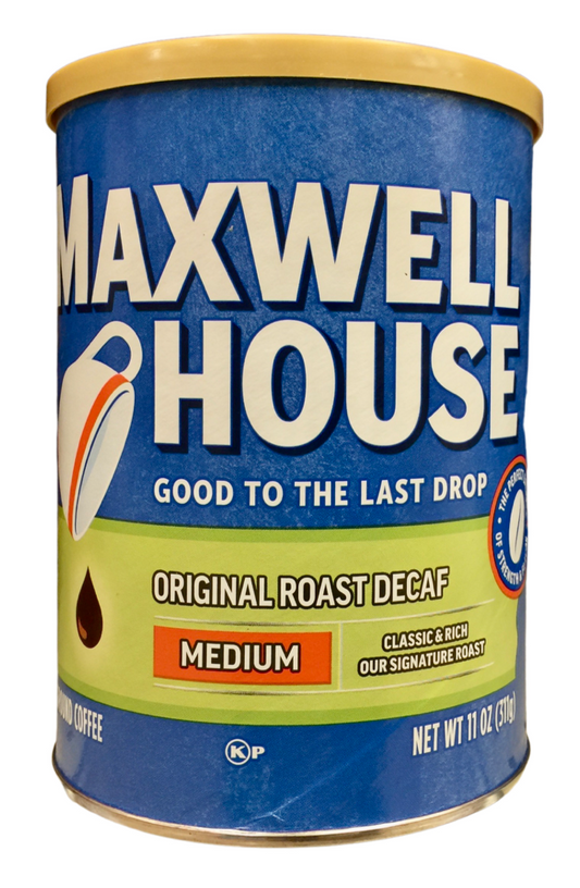 맥스웰 Maxwell 오리지널 미디엄 로스트 디카페인 분쇄 커피 311g