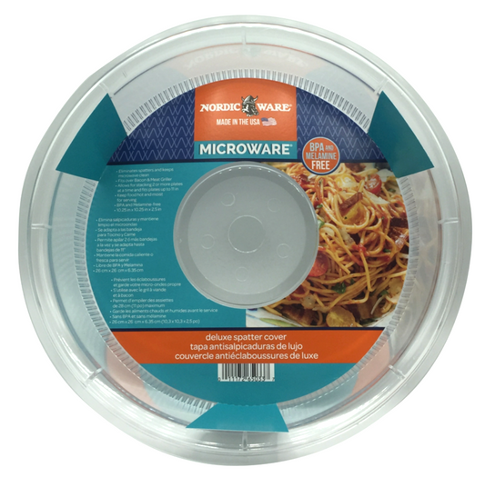 노딕웨어 Nordic Ware BPA/멜라민-프리 디럭스 전자렌지 커버 10"