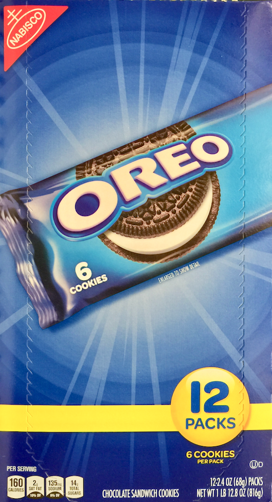 나비스코 Nabisco 오레오 68g 12팩 (816g)