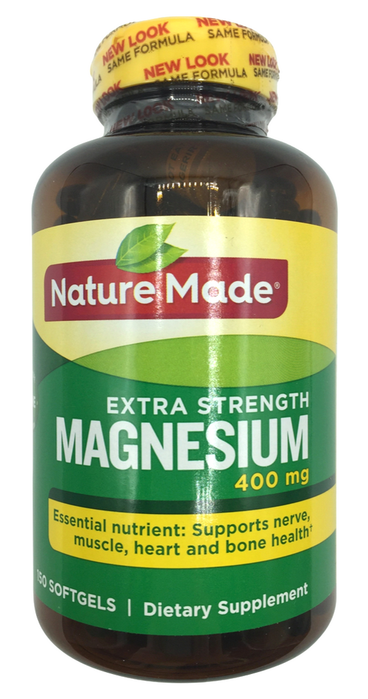 네이처메이드 Nature Made 마그네슘 400mg 60 액정