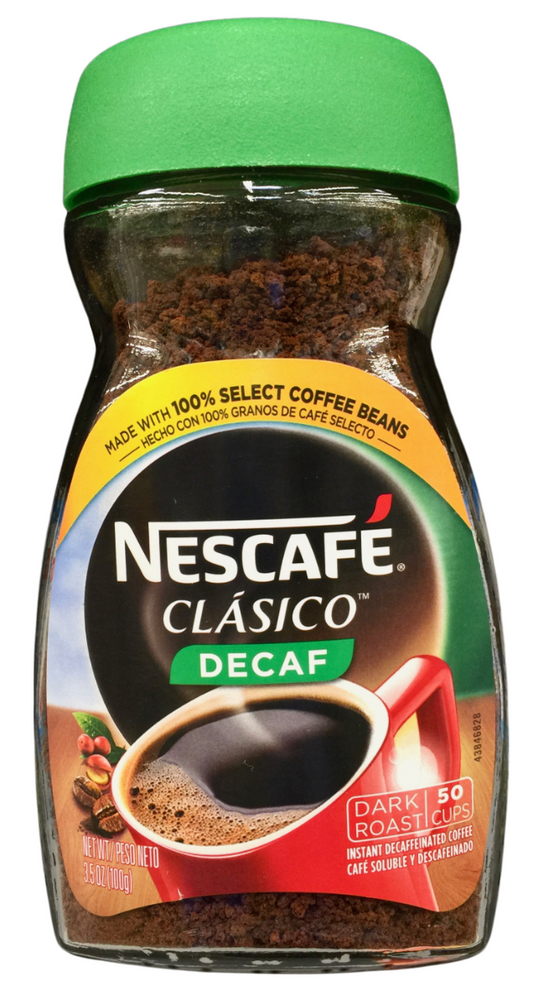 네스카페 Nescafé 클라시코 다크로스트 디카페인 인스턴트 커피 100g