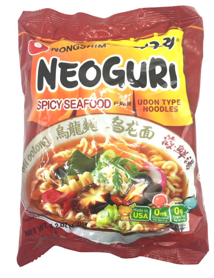 농심 Nongshim 미국산 너구리 8ct (960g)