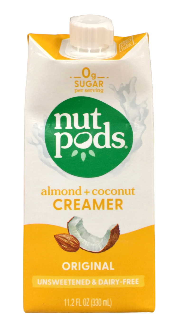 너트포즈 Nut Pods Non-GMO 슈가/글루텐/카라지난-프리 오리지널 당뇨/케토 크리머 330ml 12팩 (3.9L)