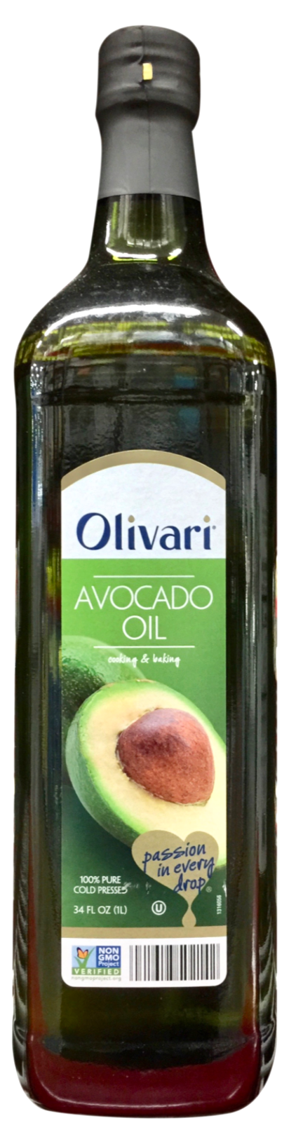 올리바리 Olivari Non-GMO 100% 순수 아보카도 오일 1L *당뇨/케토친화*