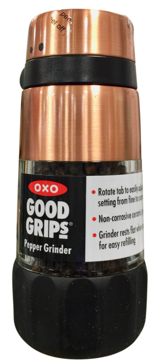 옥소 OXO BPA-프리 페퍼밀 (후추 분쇄기) Copper 5.5"