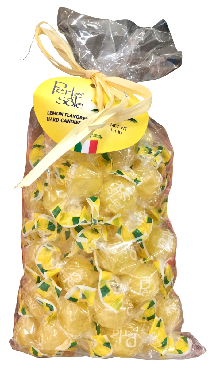 페르리디솔레 Perle di Sole GMO-프리 이탈리안 레몬 하드 캔디 500g *100% 천연향*