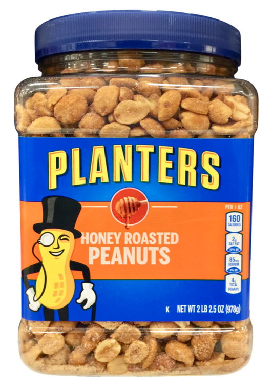 플랜터스 Planters 허니 로스티드 피넛 (꿀땅콩) 캐니스터 978g