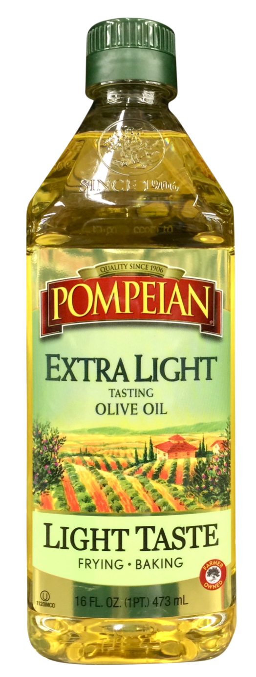 폼페이안 Pompeian Non-GMO 라이트 올리브 오일 473ml