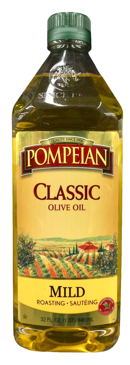 폼페이안 Pompeian Non-GMO 마일드 클래식 올리브 오일 946ml