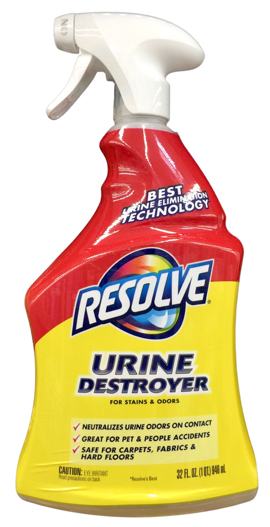 리졸브 Resolve 유린 디스트로이어 알루미늄-프리 소변 클리너 946ml