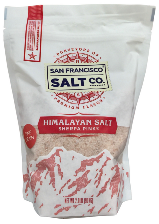 샌프란시스솔트 San Francisco Salt Co Non-GMO 히말라얀 핑크 소금 Fine 907g